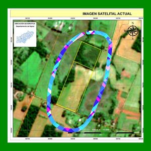 17 hectáreas 5,818 metros cuadrados. Sólo campo. Tierra Roja 💯%., especial p/Chacra. Vend