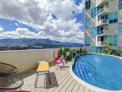  Alquiler Apartamento Amueblado Contemporáneo de 2 Habitaciones Condominio Secret Sabana