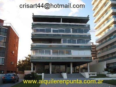 Alquiler de departamento en Punta del Este frente al mar