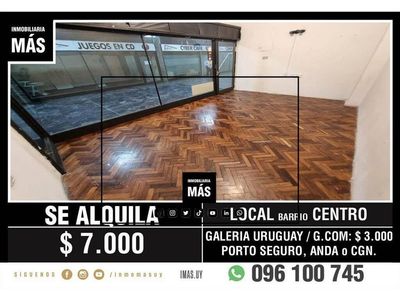 Alquiler Local Centro Montevideo iMas.uy - S *...
