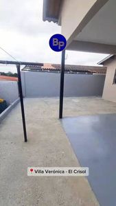  ALQUILO CASA EN CRISOL 2 RECAMARAS  1 BAÑO 2 PARKING, PATIO,