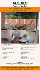 Alquilo Casa en San Bernardino