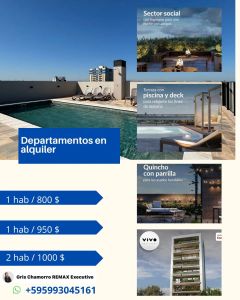 ALQUILO DEPARTAMENTO EN ENCARNACION  EDIF VIVO COSTA