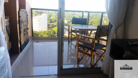 Alquilo Dpto amoblado 1 dormit. c/ cochera en Bo.San Jorge