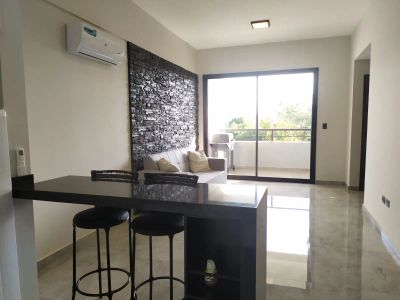 ALQUILO MODERNO DEPARTAMENTO 2 DORMITORIOS, EDIFICIO GONNET, KM 8, CDE Foto 2 de 14