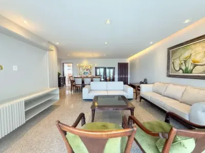 Alugo apartamento mobiliado com 4 dormitórios na peninsula ponta d'areia - Edificio San Juan.