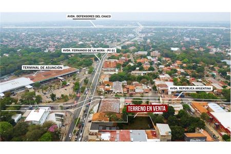AMPLIO TERRENO DE 1202M2 SOBRE AV. FERNANDO DE LA MORA