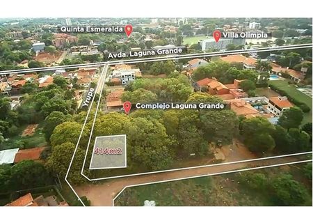 Amplio terreno de 415 m2 en barrio San Miguel, zona Laguna Grande a cuadras de Mcal.López