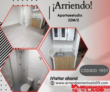 Apartaestudio en Arriendo con el Código 1951