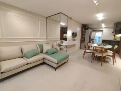 Apartamento a venda com 3 dormitórios, um suite e 108 m² privativos.