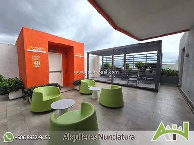 Apartamento amueblado de 2 habitaciones en Lagunilla Heredia