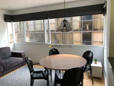 Apartamento com 1 dormitório para alugar, 49 m² por R$ 5.681,00/mês - Independência - Porto Alegre/R