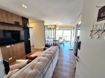 Apartamento com 2 dormitórios para alugar, 81 m² por R$ 9.697,62/mês - Melville Empresarial II - Bar