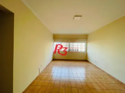 Apartamento com 2 dormitórios para alugar, 95 m² por R$ 3.650,00/mês - Embaré - Santos/SP
