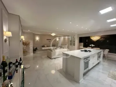 Apartamento com 2 suítes mobiliado para alugar, 110 m² por R$ 18.500/mês - Alphaville Empresarial -