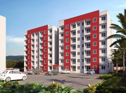 Apartamento com dois quartos, lazer completo.