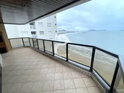 Apartamento com vista para o mar, 4 dormitórios, Astúrias, Guarujá
