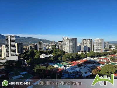  Apartamento de 1 habitacion en Torre Rohrmoser + Linea Blanca + AC