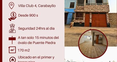 Apartamento de 6 Habitación en Alquiler en Lima, Lima for S/900/mo 