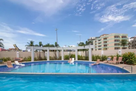 Apartamento De Frente Para À Praia Novo E Mobiliado
