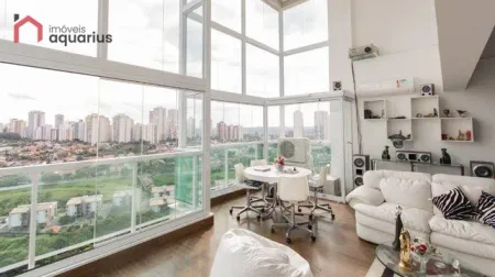 Apartamento Duplex com 2 dormitórios à venda, 130 m² por R$ 1.800.000,00 - Vila Ema - São José dos C