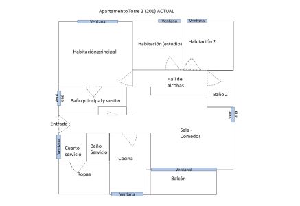 Apartamento en Arriendo en Ibagué