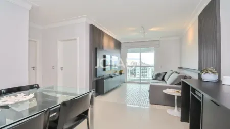 APARTAMENTO MOBILIADO NO BATEL SOFISTICAÇÃO E LOCALIZAÇÃO PRIVILEGIADA Apartamento Mobiliado No Bate