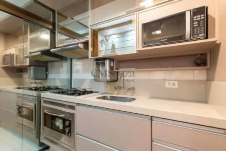 Apartamento mobiliado para alugar no Ed. Talent – 3 quartos (1 suíte), 80m², 2 vagas – Gleba Palhano