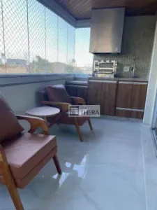 Apartamento para alugar, 106 m² por R$ 6.400,00/mês - Casa Branca - Santo André/SP