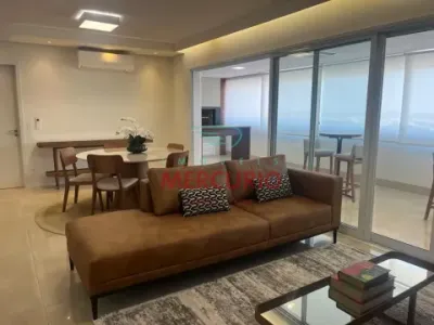 Apartamento para locação no Residencial Maiorca, 143 mts, 03 suites, sacada gourmet, Jardim Europa,
