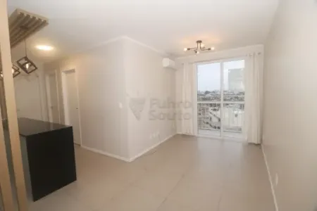 Apartamento semimobiliado de 2 dormitórios no Acqua Parque Residence