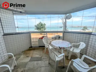APARTAMENTO SUPER AMPLO À VENDA DE FRENTE PARA O MAR NA PRAIA DO MORRO EM GUARAPARI/ES. PROCURA POR