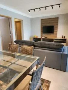 Apto mobiliado no Ed Versailles | É aqui na Rosa e Rangel