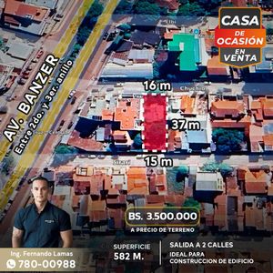 Avenida Banzer, entre 2do y 3er anillo