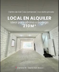 Bodega en Arriendo en Centro, Cali