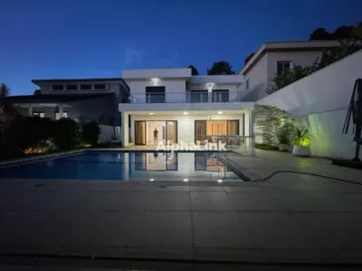 Casa, 420 m² - venda por R$ 4.499.999,99 ou aluguel por R$ 21.700,00/mês - Alphaville - Santana de P