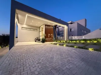 Casa à venda, 4 quartos, 4 suítes, 10 vagas, Condomínio Encanto da Lagoa - Lagoa Santa/MG