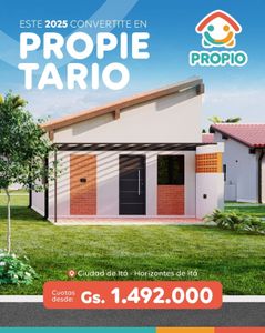 Casa Amoblada+Terreno financiado a precio de Alquiler