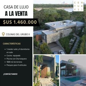 CASA DE LUJO EN VENTA - COLINAS DEL URUBO 2