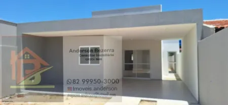 Casa para Venda em Marechal Deodoro, Marechal Deodoro, 3 dormitórios, 1 suíte, 2 banheiros, 2 vagas