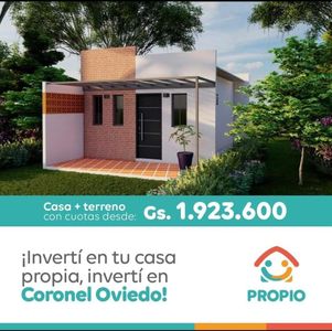 CASA PREMIUN+TERRENO FINANCIADO