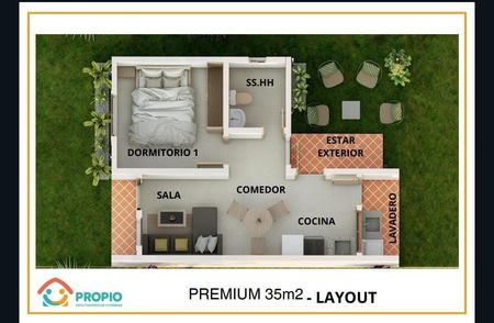 CASA PREMIUN+TERRENO FINANCIADO