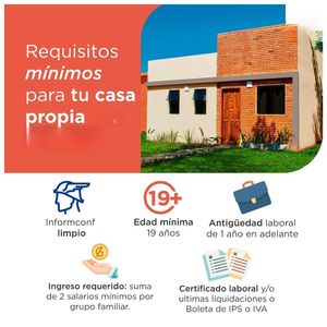 Casa+Terreno al valor de un Alquiler