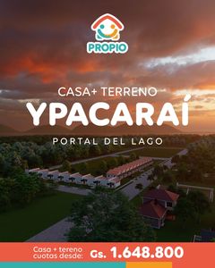 Casa+Terreno al valor de un Alquiler