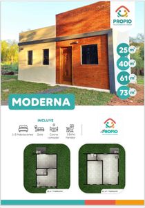 Casa+Terreno al valor de un Alquiler