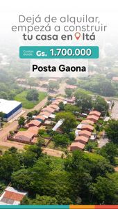 Casa+Terreno al valor de un Alquiler