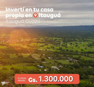 Casa+Terreno al valor de un Alquiler
