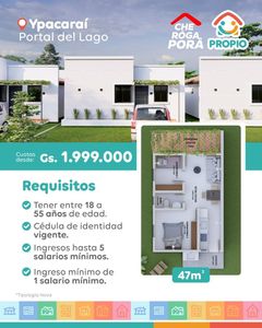 Casa+Terreno al valor de un Alquiler
