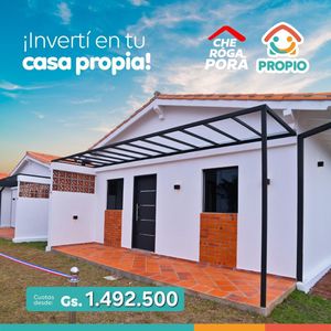 Casa+Terreno al valor de un Alquiler