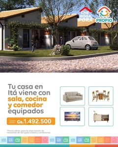 Casa+Terreno al valor de un Alquiler